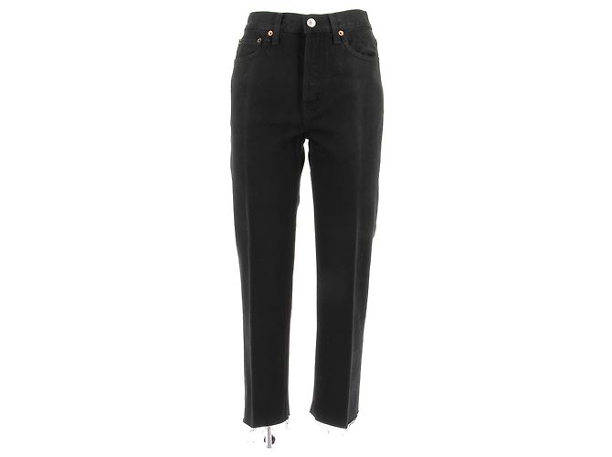 RE/DONE Jeans T.US 25 Algodón Negro 
