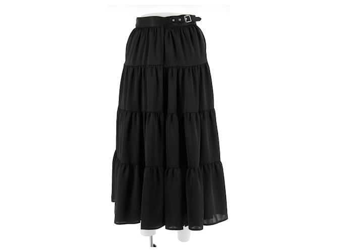 Autre Marque NOIR KEI NINOMIYA Skirts T.International XS Polyester Black  ref.2035752