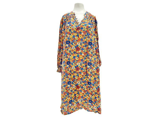 Vestido ANTIK BATIK T.International S Algodón Naranja
