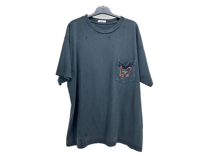 Johnnie Boden BODE T-Shirts T.International S Baumwolle Anthrazitgrau