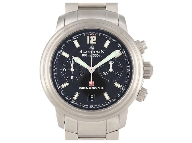 Relógio de pulso cronógrafo Flyback Leman da Blancpain