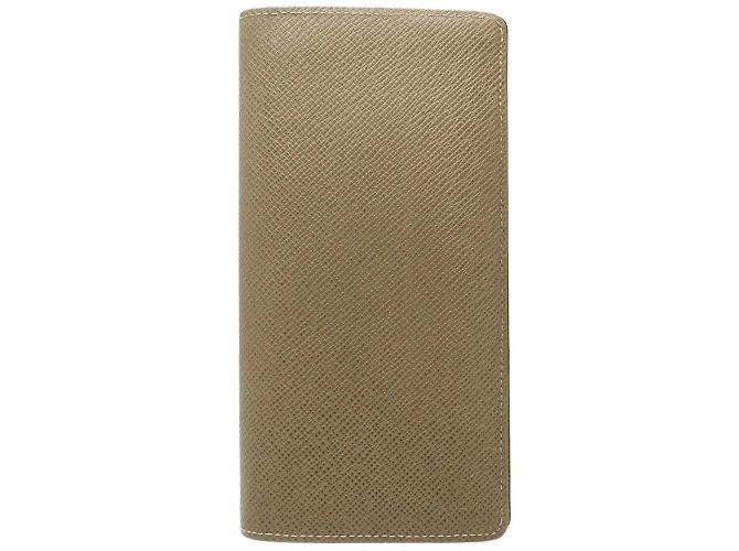 Cartera larga Taiga Louis Vuitton Caqui