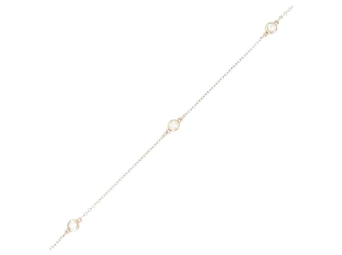 Tiffany & Co Pulseira de Charme 3P Tiffany by the Yard Ouro rosa  ref.2037156
