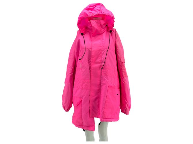 BALENCIAGA Coats T.FR 48 Polyester Pink