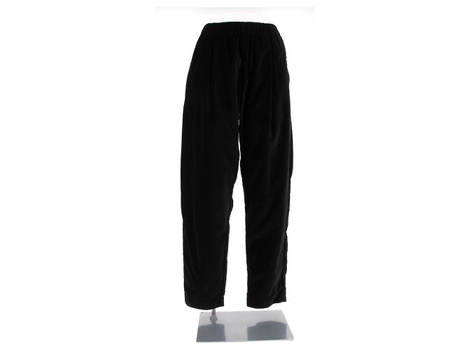 Autre Marque Pantalones CASEY CASEY T.International S Algodón Negro
