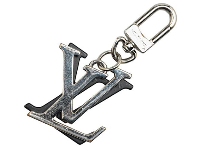 Louis Vuitton LV Shake Bag Charm Keychain Silvery Metal  ref.2039289