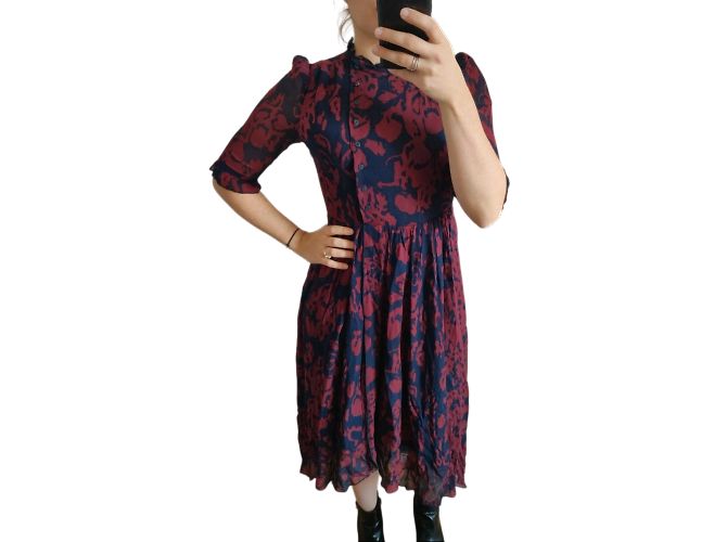 Vestido/Macacão Ba&sh para Mulheres em Bordeaux Azul marinho