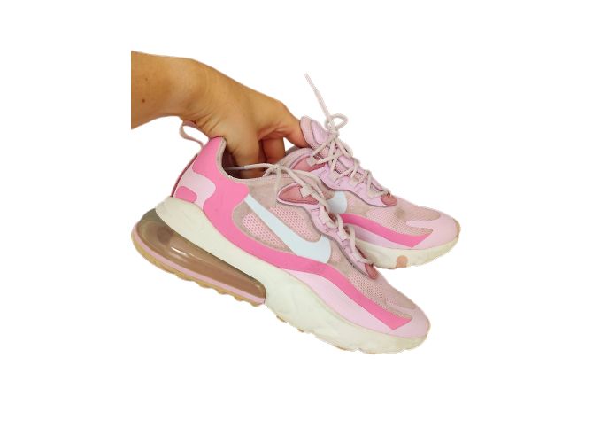 Sneakers Nike Air Max 270 React Rose Fuchsia Taille 39 Fuschia