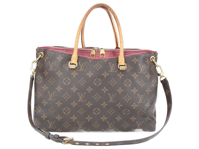 Louis Vuitton Monogram Pallas Leder Schultertasche