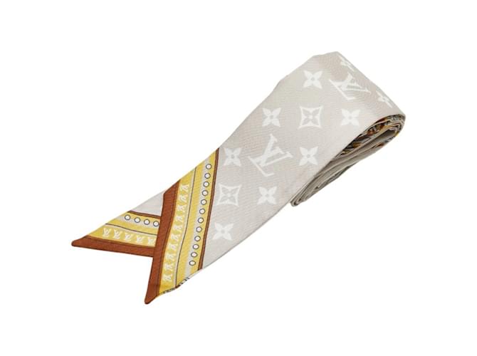 Louis Vuitton Monogram Bandeau BB Ultimate Scarf Brown Multiple colors Beige Silk  ref.2040226