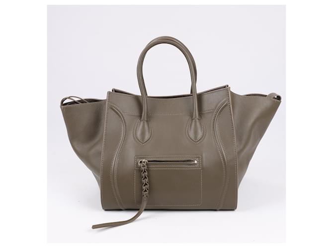 Céline CELINE Luggage Phantom Medium Smooth Leather Handbag in