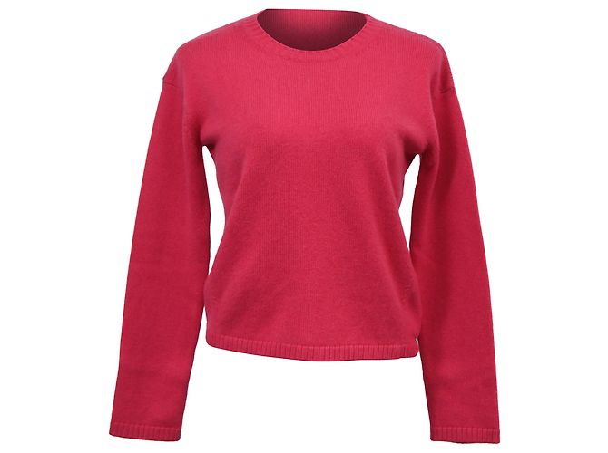 Suéter de lana rosa Valentino Garavani