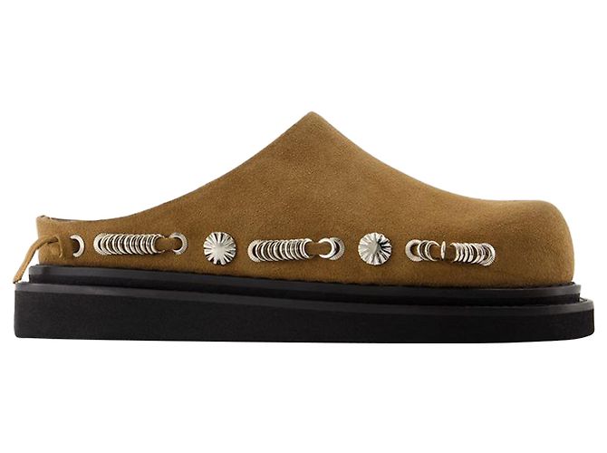 Sandálias Aj1380 - Toga Pulla - Couro - Marrom