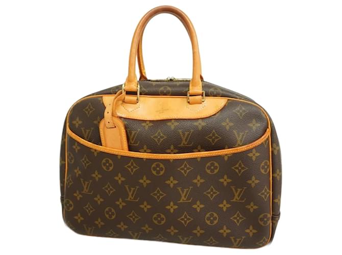 Bolsa Deauville Monogram Louis Vuitton Marrom  ref.2041469