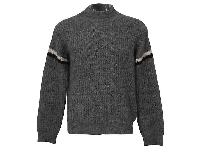 Prada Pullover Grau aus Kaschmir Herren 