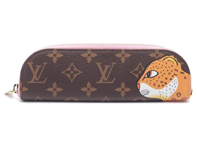 Louis Vuitton Charlotte Pencil Pouch Brown Multiple colors Cloth Plastic  ref.2042223