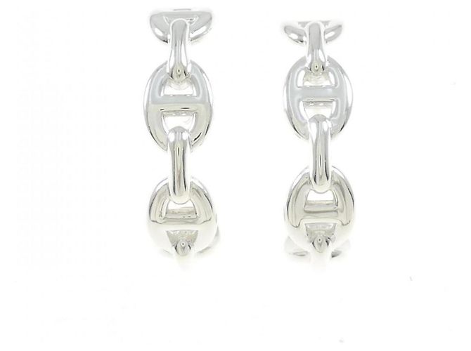 Chaîne d'ancre Hermès Catena d'Ancora Incastonata Argento