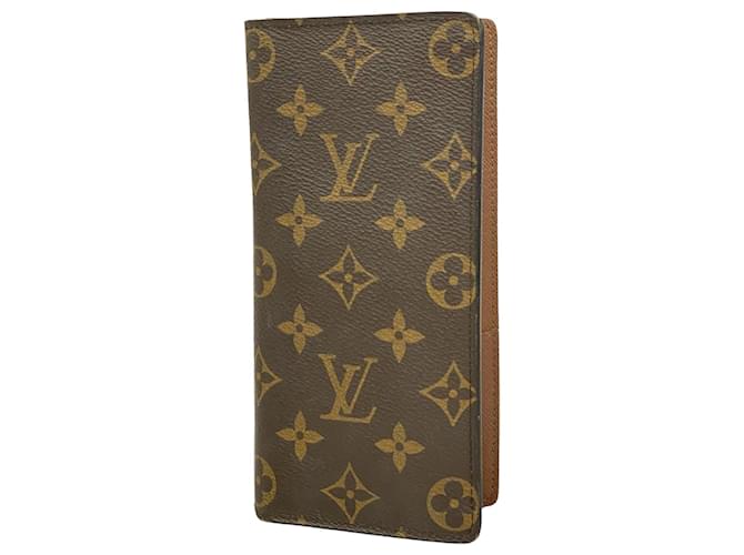 Louis Vuitton Brazza Brown Cloth  ref.2043190