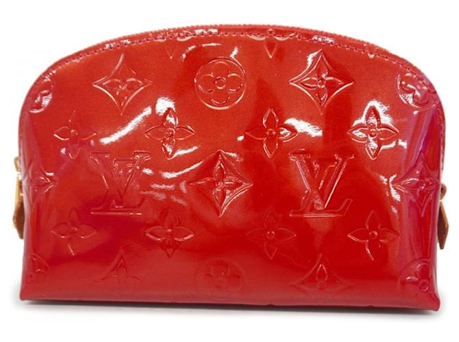 Louis Vuitton Cosmetic Pouch Red Patent leather  ref.2043221