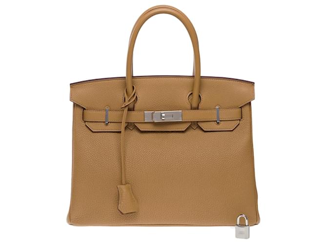 Hermès Sac HERMES Birkin 30 en Cuir Marron - 102510  ref.2043398