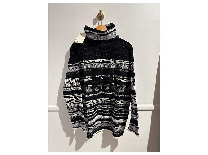 GIVENCHY Strickwaren T.International XS Wolle Schwarz 