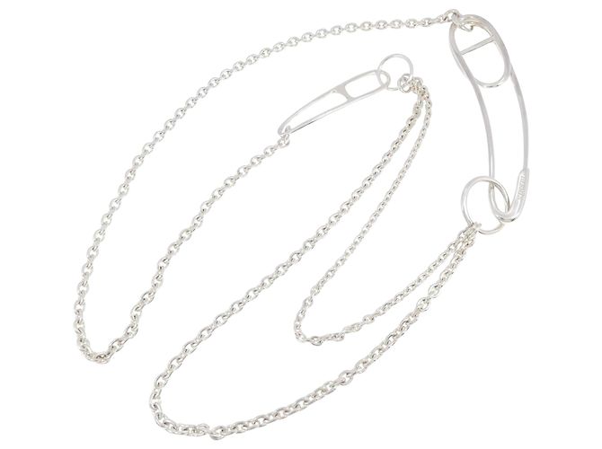 Hermès Chaîne D'ancre Twist Plata Plata