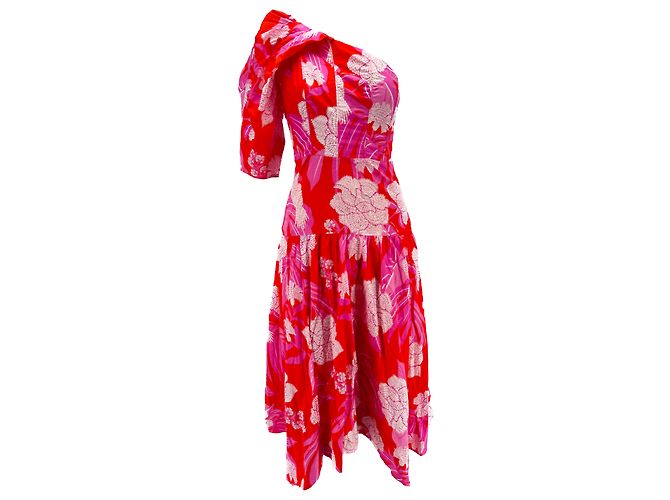 FARM RIO Kleid T.International S Polyester Rot
