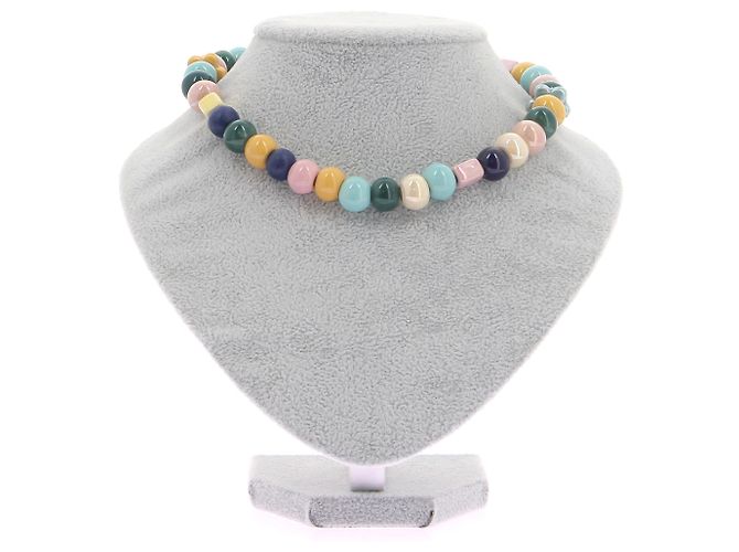 Autre Marque COLLANE NON FIRMATE / NON FIRMATE T. Metallo Multicolore