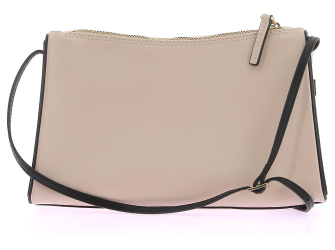 Autre Marque MANU ATELIER Bolsas T. Couro Bege