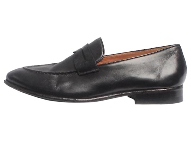 Autre Marque Black Dunia loafers - size EU 37.5 Leather  ref.2044055