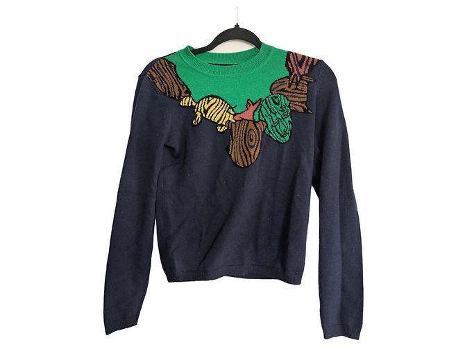 Jc De Castelbajac Pull original de Castelbajac Navy blue