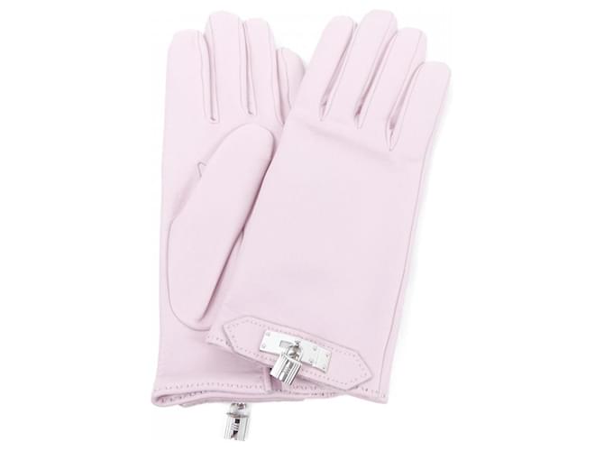 Hermès Kelly Pink Leather  ref.2045699