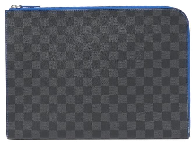 Louis Vuitton Pochette Jour Gm Black Cloth  ref.2046463
