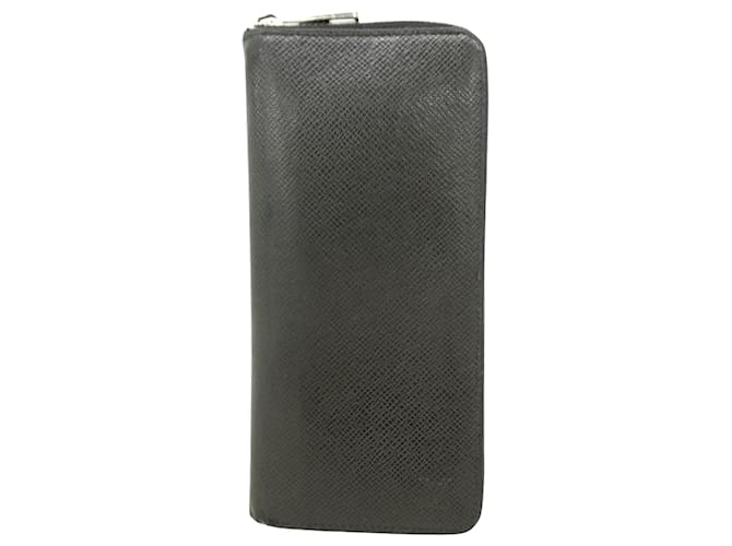 Louis Vuitton Zippy Wallet Vertical Black Leather  ref.2046475