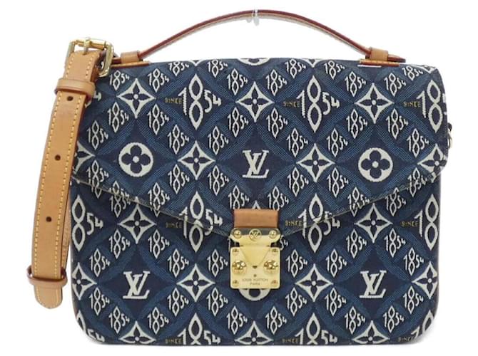 Louis Vuitton Metis Azul Lona  ref.2046792