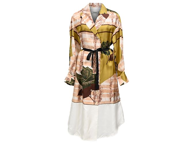 Abito midi Rachel Comey in seta multicolore