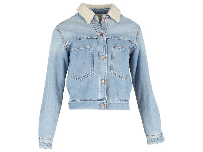Veste Endless Camden en denim bleu coton d'Isabel Marant Étoile Bleu clair
