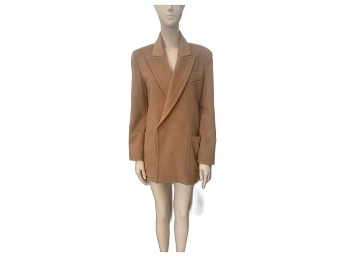 Max Mara Camel Fur Jacket