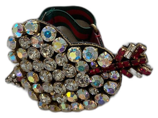 Marmont Bracciale Gucci con cristalli da donna