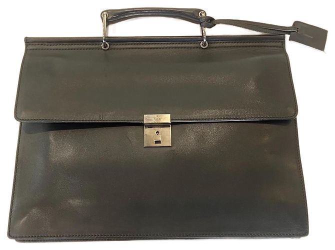 Marmont Borsa a tracolla Gucci in pelle nera da uomo Nero