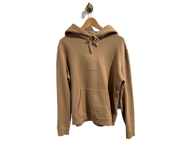 SAINT LAURENT Strickwaren T.International M Baumwolle Kamel