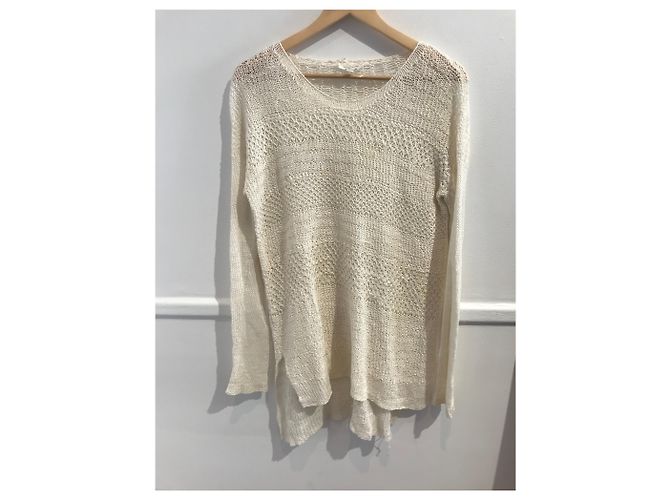 HELMUT LANG Knitwear T.International S Linen White