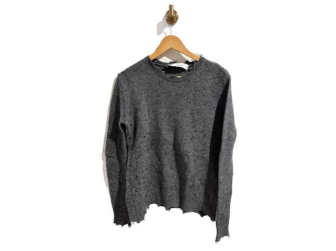 IRO Strickwaren T.International L Wolle Grau