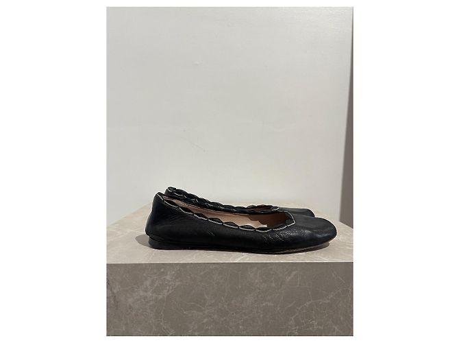 Chloé CHLOE Bailarinas T.EU 37 Cuero Negro