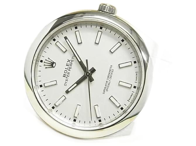 ROLEX Oyster PERPETUAL 39 white Dial Ref.114300 Mens Silvery Steel  ref.2048056