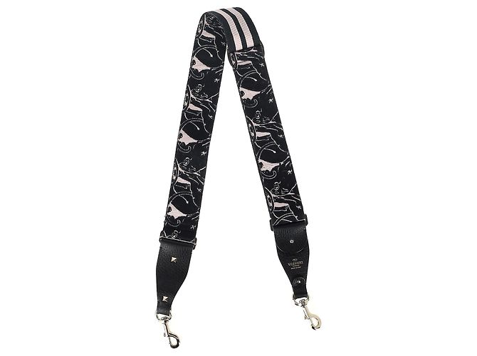 Valentino Garavani Valentino Patterned Bag Strap in Multicolor Canvas