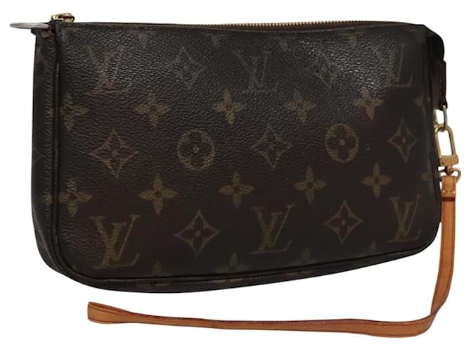 LOUIS VUITTON Monogram Pochette Accessoires Pouch M51980 LV Auth bs22176 Cloth  ref.2048666