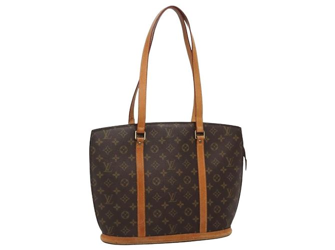 LOUIS VUITTON Bolsa Tote Babylone Monogram M51102 LV Auth 114406 Monograma