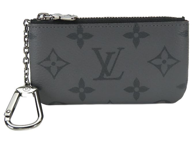 Portafoglio Monogram Eclipse Louis Vuitton Marrone Nero