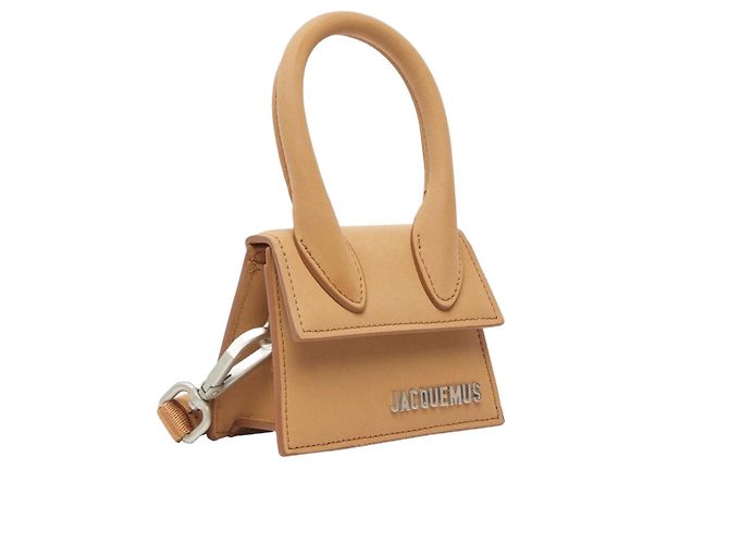 Jacquemus Le Chiquito Micro Sac à Main Cuir Caramel